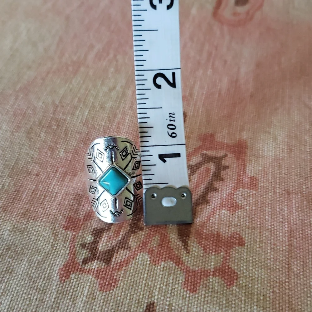 9 Southwestern Rings. Cowgirl Rodeo Cowboy Country Western Arrow Cactus - Picture 10 of 11